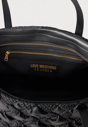 Love Moschino CHESS Q - Τσάντα χειρός - black