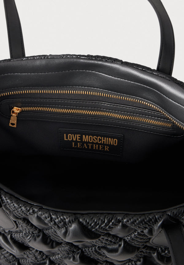 Love Moschino CHESS Q - Τσάντα χειρός - black