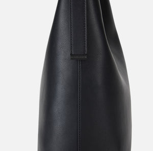 Large hobo bag with logo