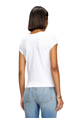 T-shirt with Oval D logo
