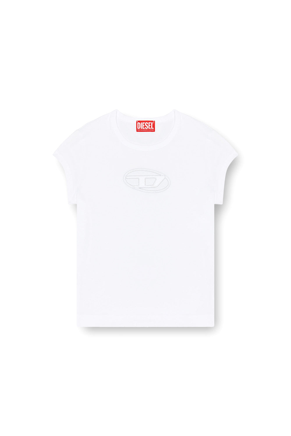T-shirt with Oval D logo