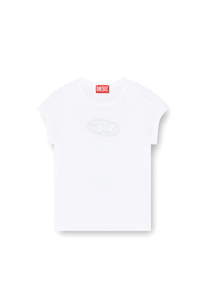 T-shirt with Oval D logo