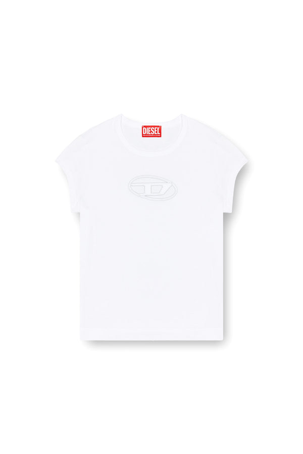 T-shirt with Oval D logo