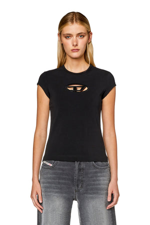 T-shirt with Oval D logo