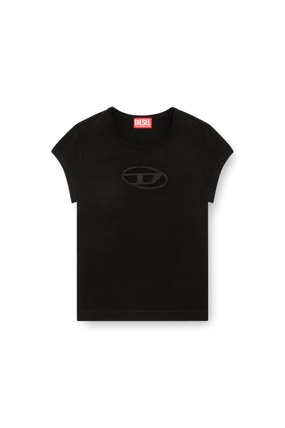 T-shirt with Oval D logo
