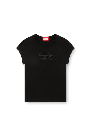 T-shirt with Oval D logo