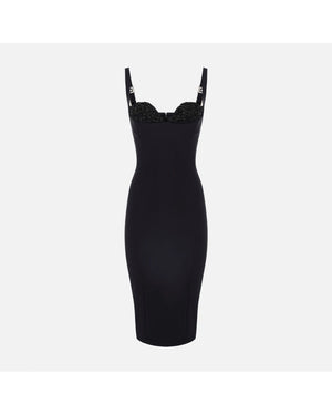 Φόρεμα Elisabetta Franchi Μαύρο AB83557E2-110 🟢
