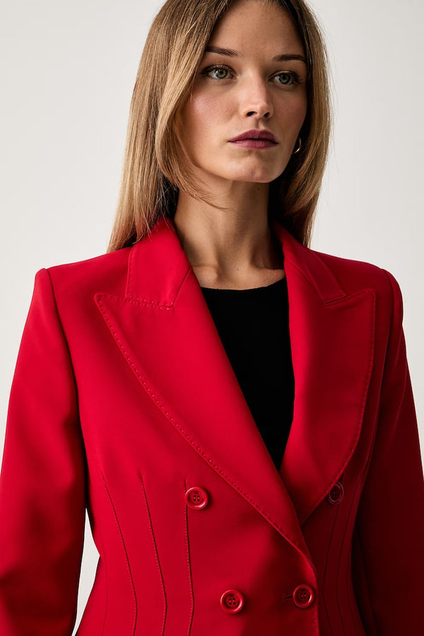 Elisabetta Franchi σταυρωτό σακάκι γυναικείο
