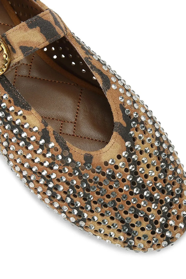 Kurt Geiger London балетки замшевые Mayfair Ballet Flat