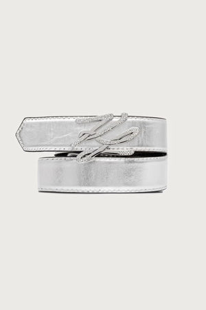 Karl Lagerfeld Women's Reversible Leather Belt 
