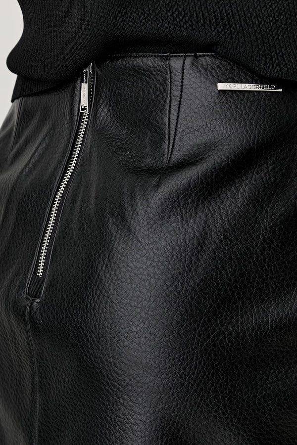 Karl Lagerfeld φούστα μαύρη απλή B3W12012