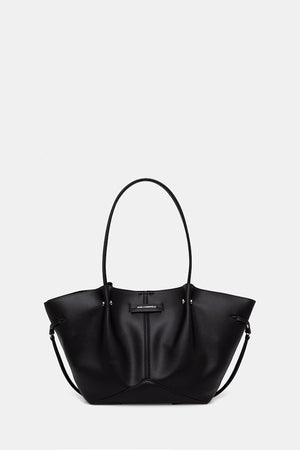 Karl Lagerfeld Tote γυναικεία από απομίμηση δέρματος μαύρη B3W30347