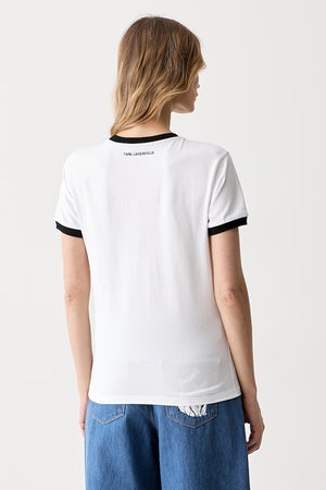 Karl Lagerfeld t-shirt γυναικείο βαμβακερό