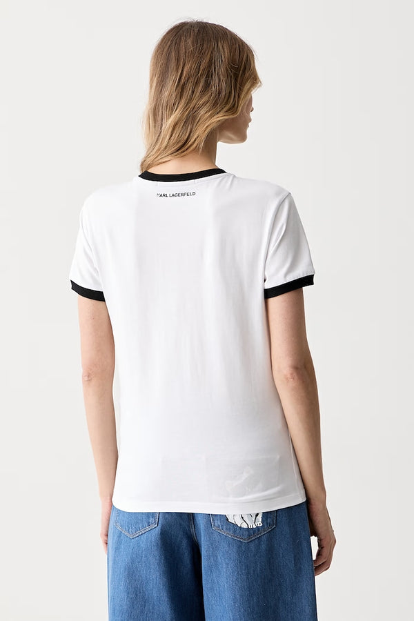 Karl Lagerfeld t-shirt γυναικείο βαμβακερό