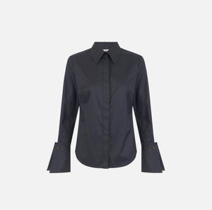Camicia in cotone a righe