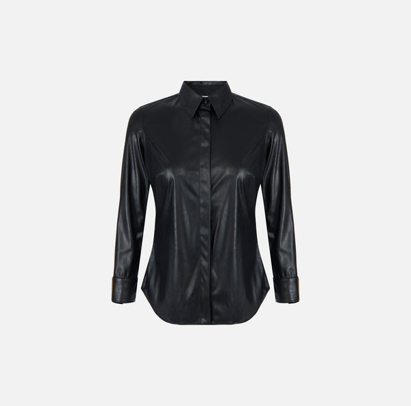 Shirt with jewel logo