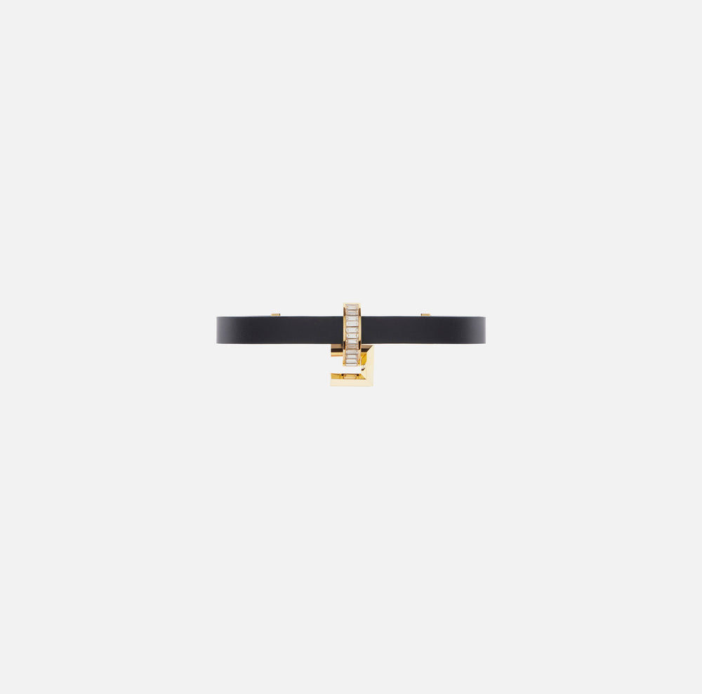 Choker con logo gioiello