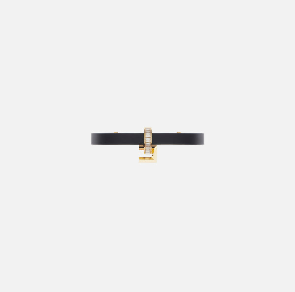 Choker con logo gioiello