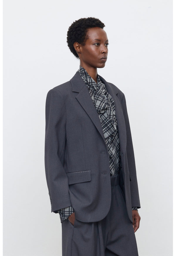 ELEH OVERSIZED BLAZER GREY EFW260073