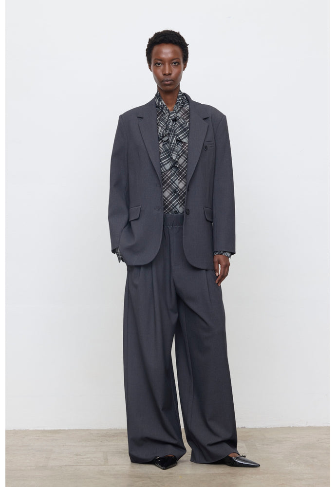 ELEH OVERSIZED BLAZER GREY EFW260073