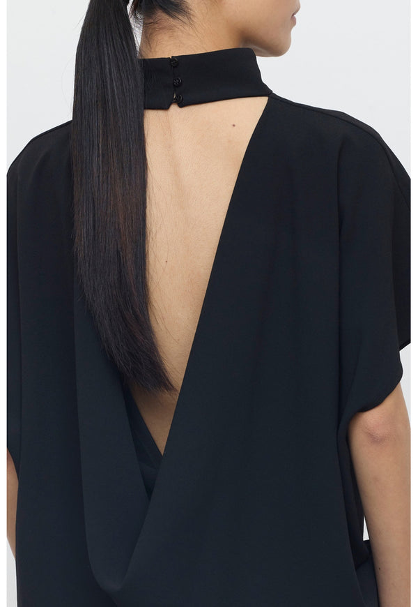 ELEH BACK OPEN TOP BLACK EFW260269