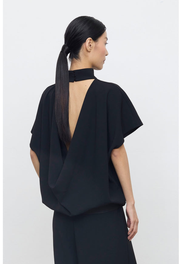 ELEH BACK OPEN TOP BLACK EFW260269