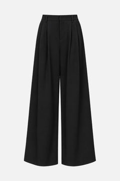 ELEH WIDE LEG TROUSERS BLACK EFW260271