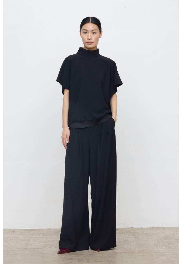 ELEH WIDE LEG TROUSERS BLACK EFW260271