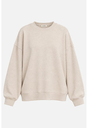 ELEH OVERSIZED SWEATSHIRT BEIGE MELE EFW260273