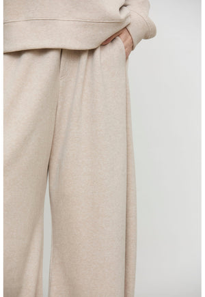 ELEH WIDE LEG SWEATPANTS BEIGE MELE EFW260274
