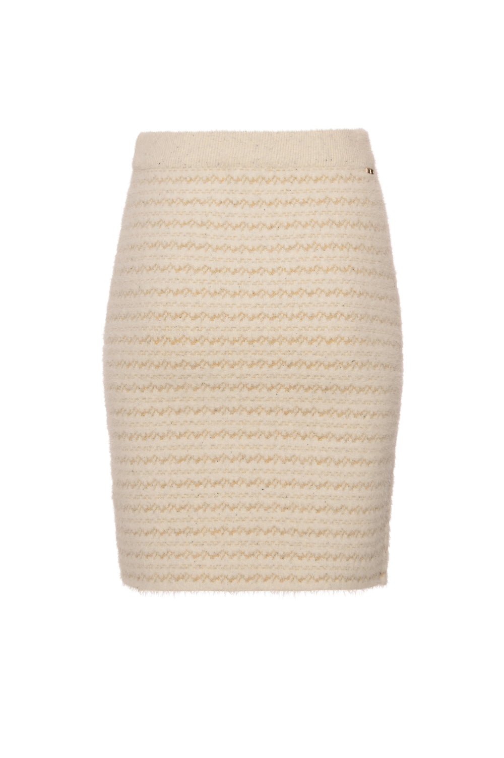 Knitted mini skirt slim fit