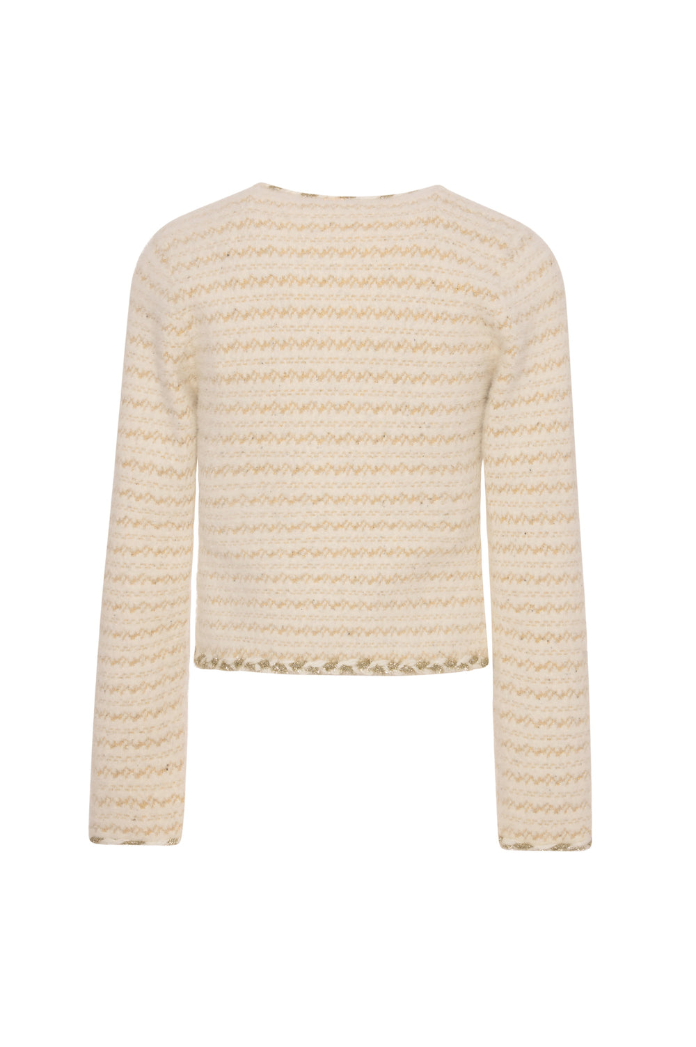 Knitted cardigan regular fit multicolor