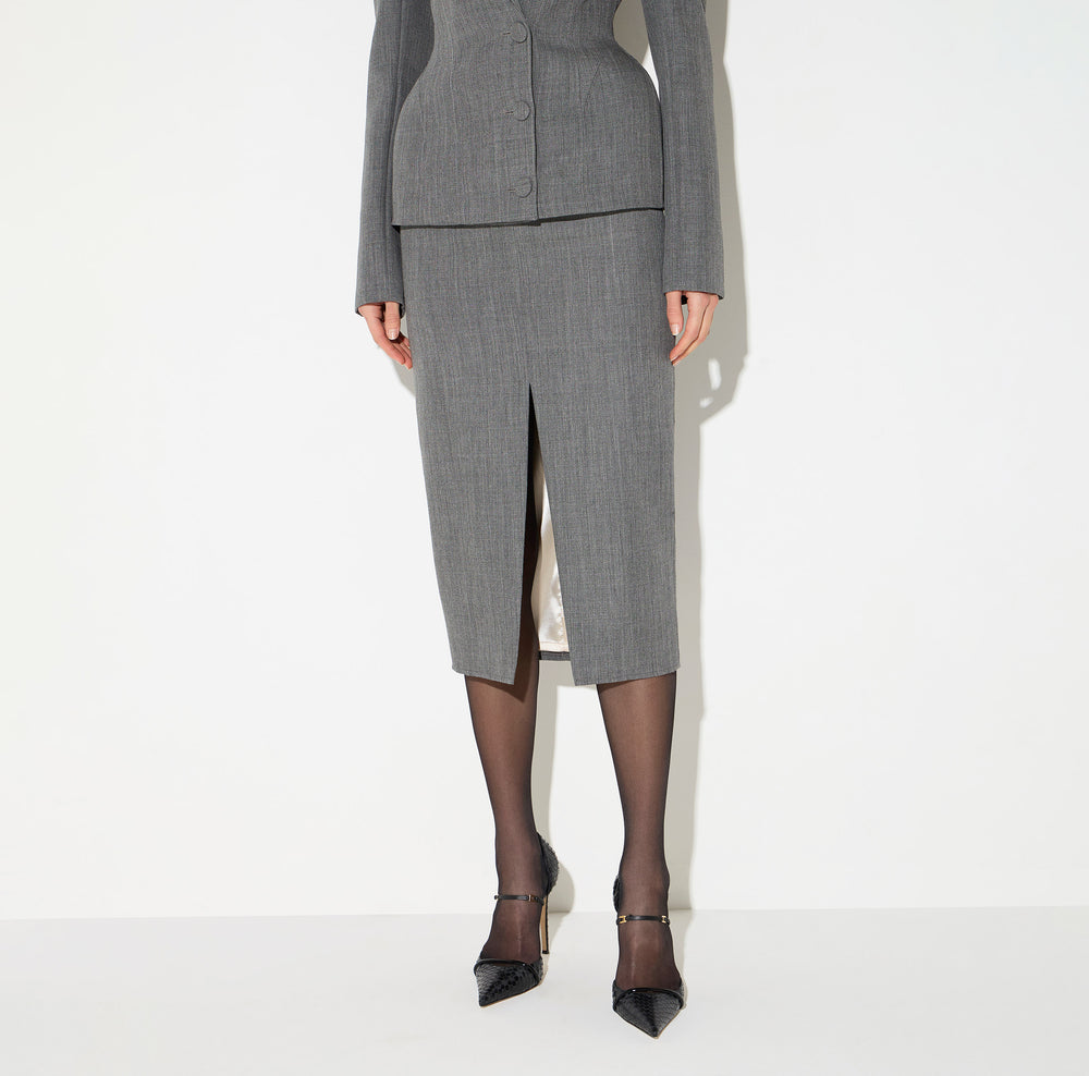 Wool skirt
