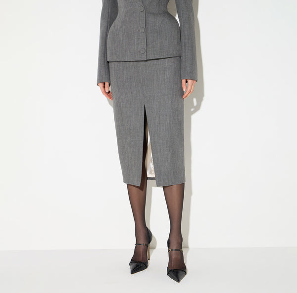 Wool skirt