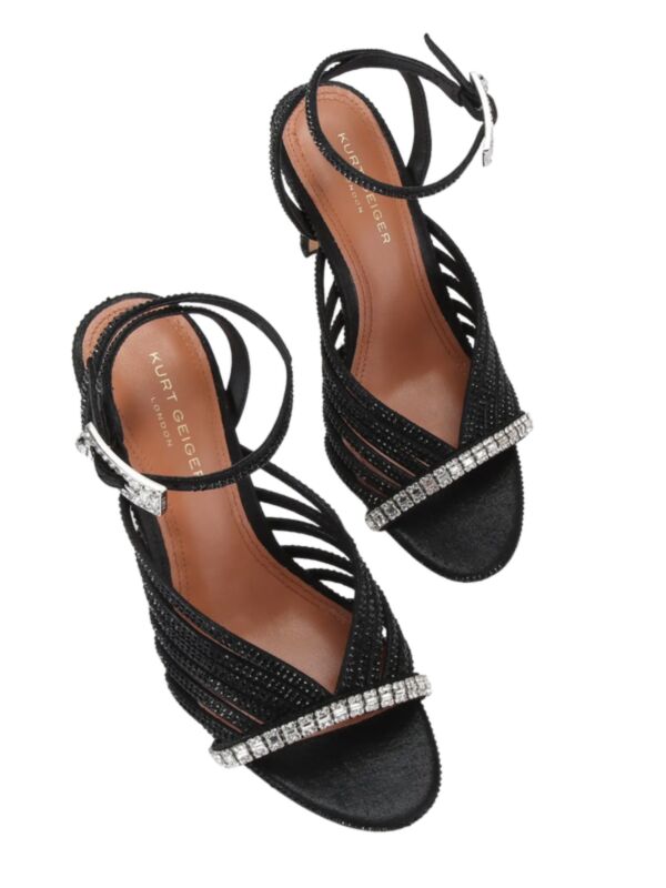 Kurt Geiger - Crne ženske sandale