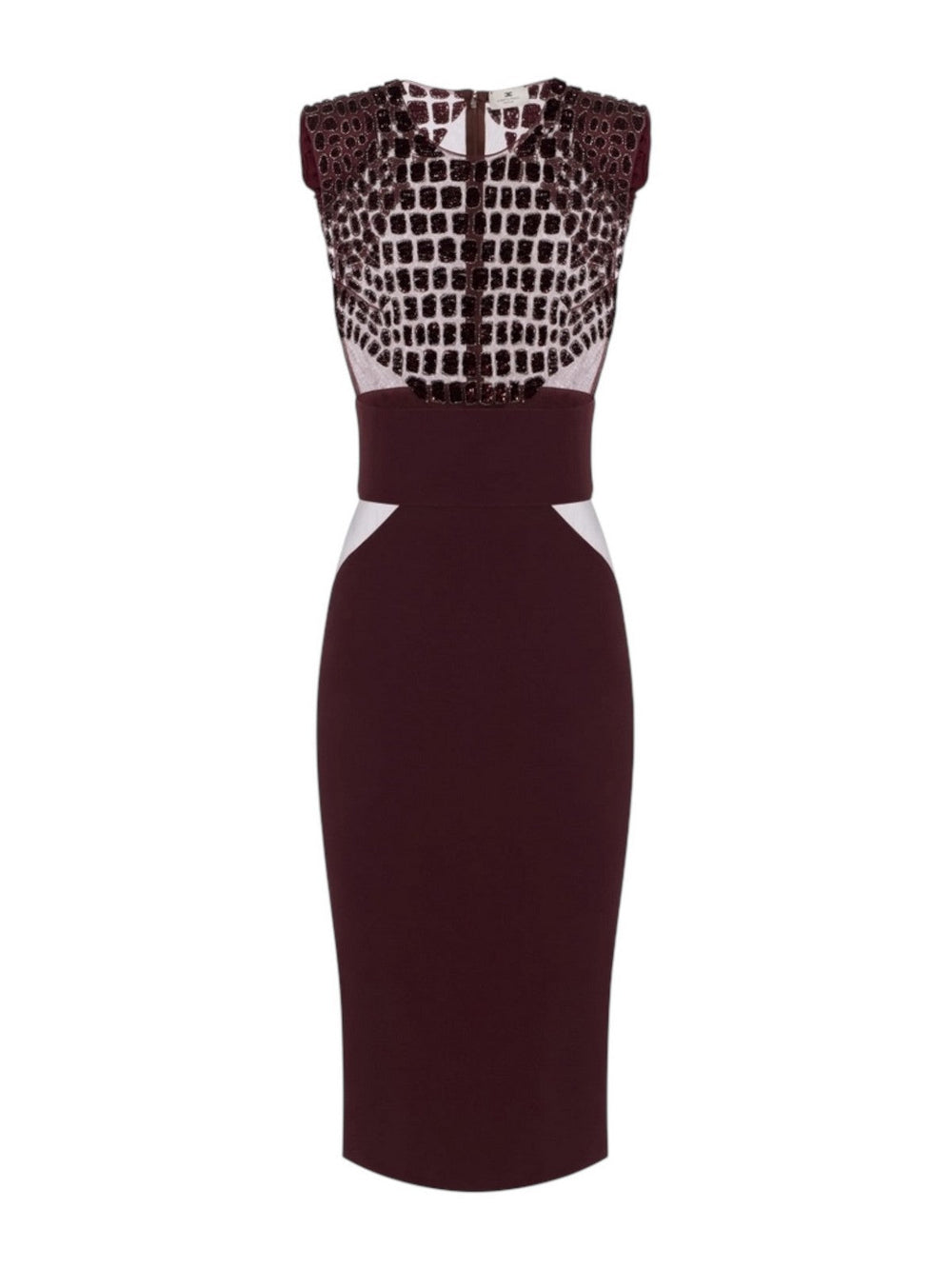 ELISABETTA FRANCHI Abito Donna AB83457E2 EA4 MERLOT