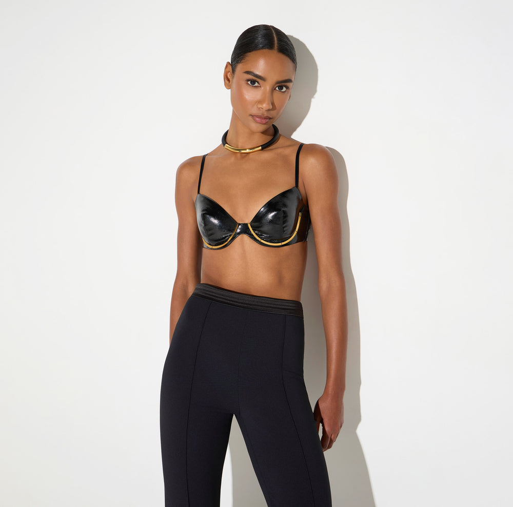 Bra with jewel details