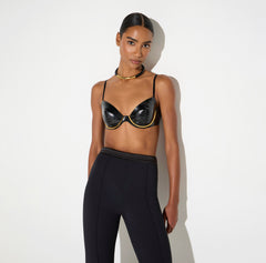 Bra with jewel details
