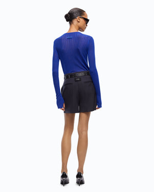 Lightweight ribbed sweater