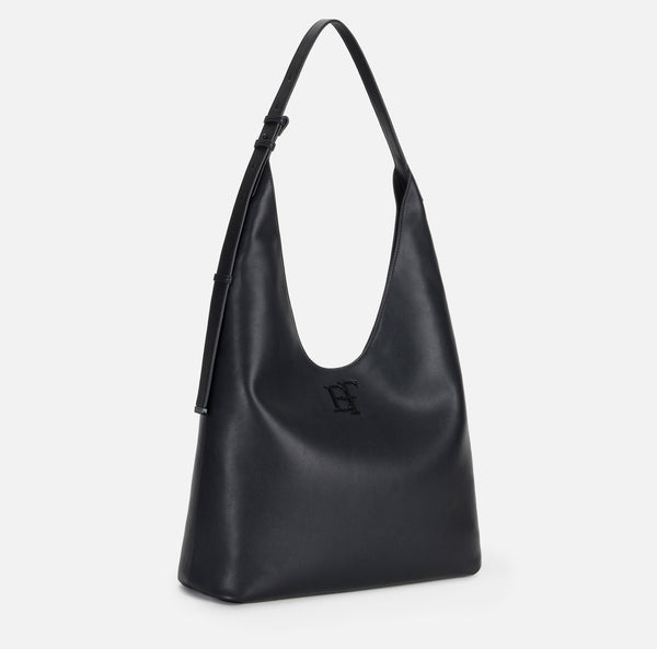 Large hobo bag with logo