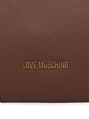 Love Moschino tote bag with logo and buckles