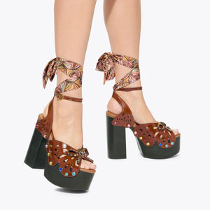 Butterfly Platform Heel