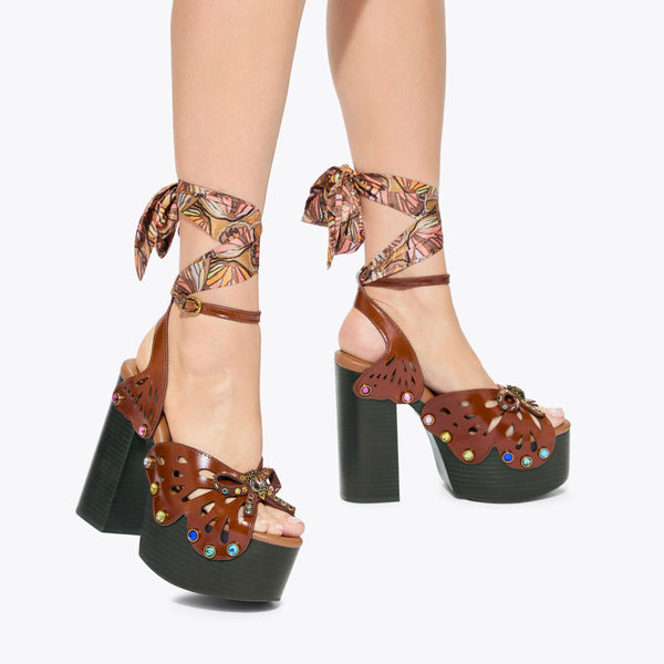 Butterfly Platform Heel