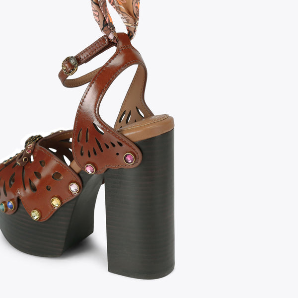 Butterfly Platform Heel
