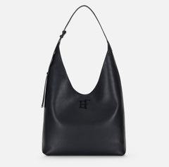 Large hobo bag with logo