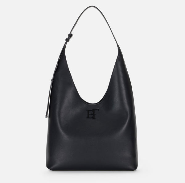 Large hobo bag with logo