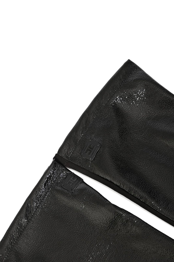 Elisabetta Franchi Long Logo Gloves