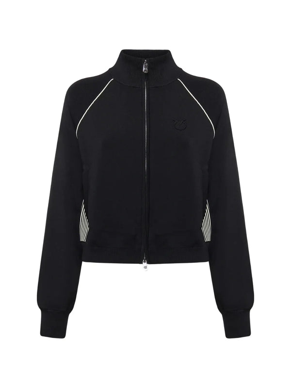 PINKO Pullover mit Paspeln