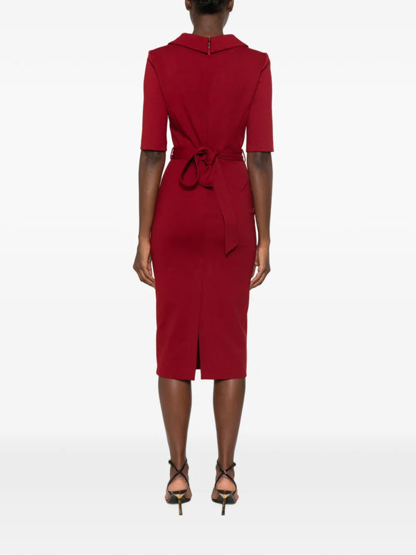 PINKO Love Birds belted dress