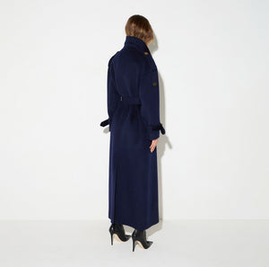 Coat in double cloth